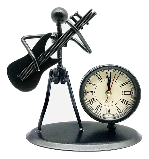 Reloj de Sobremesa de Metal - 4 diseños de instrumentistas