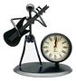 Reloj de Sobremesa de Metal - 4 diseños de instrumentistas - Miniatura 1