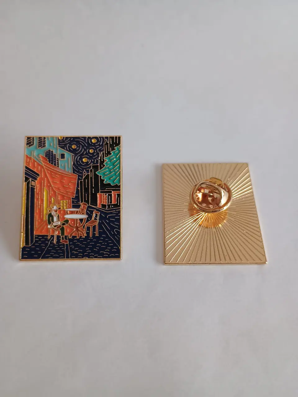 Pin Terraza de café (Van Gogh) 1