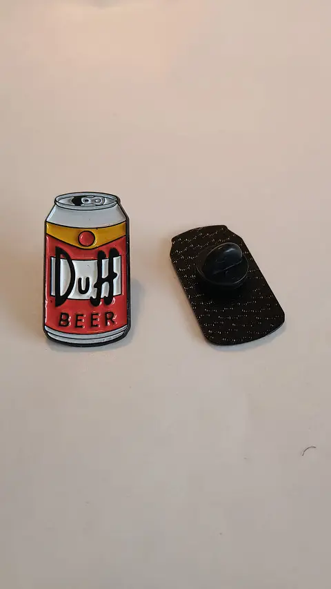 Pin Cerveza Duff - Los Simpsons