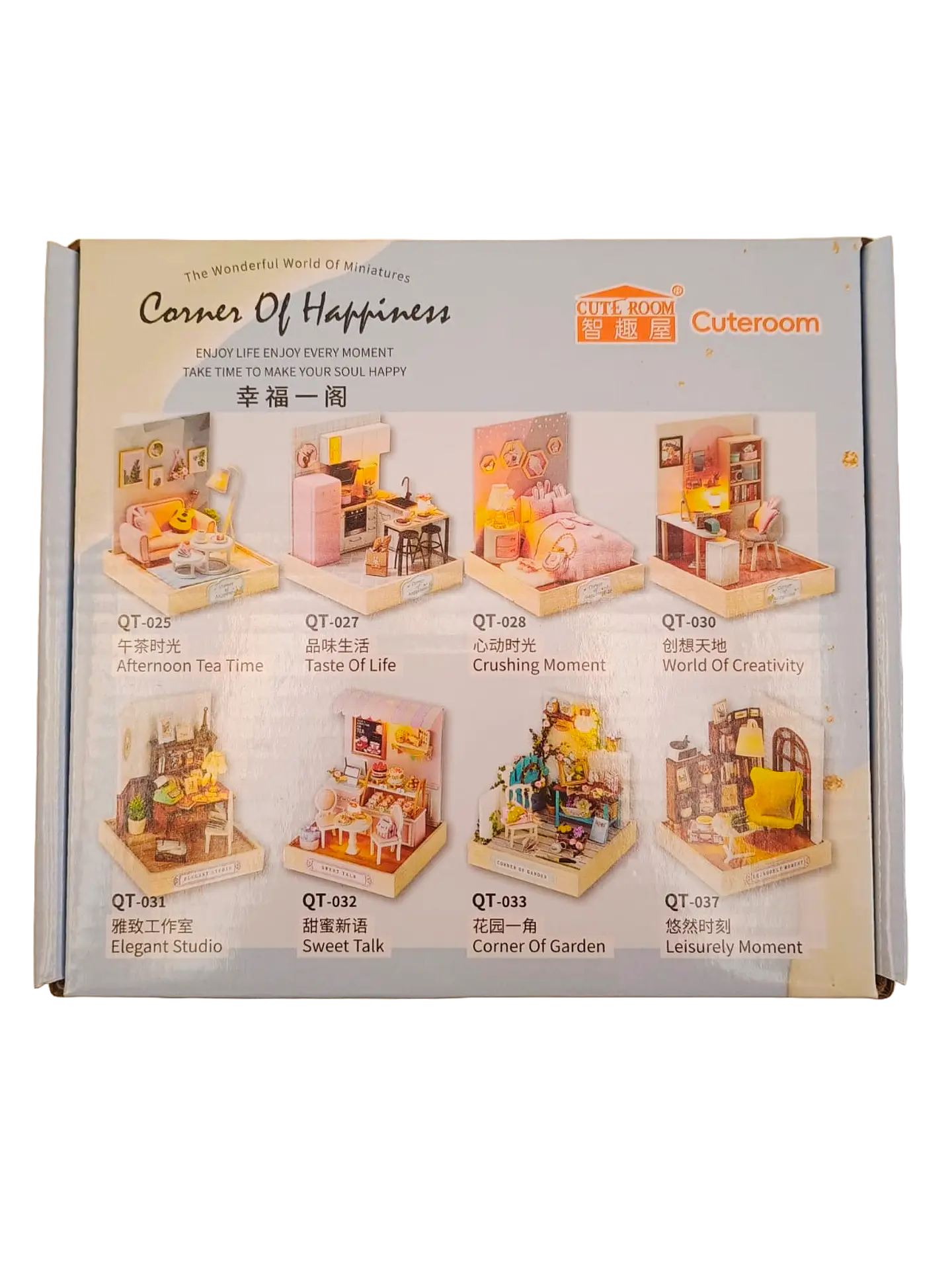 Miniaturas con luz y exhibidor - Cuteroom - EXCLUSIVOS 18