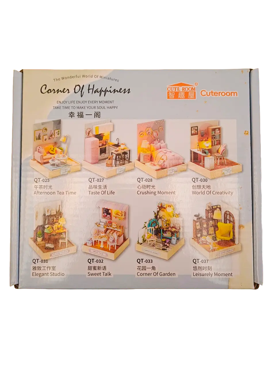 Miniaturas con luz y exhibidor - Cuteroom - EXCLUSIVOS 18