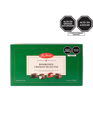Bombones cremas selectas x 160 g