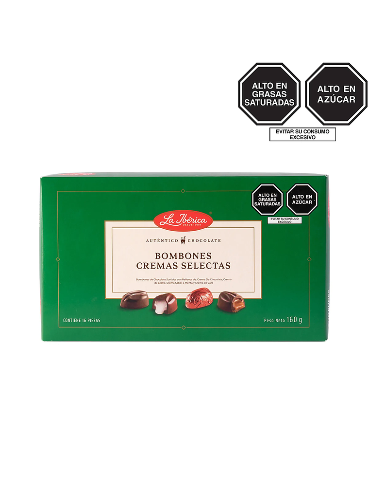 Bombones cremas selectas x 160 g 1