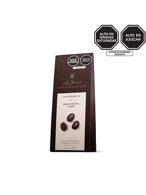 Chocoperlas La Ibérica granos de café