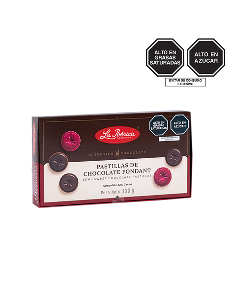  Pastillas de chocolate fondant x 300 g 1