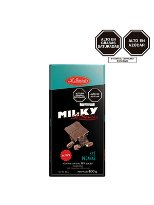 Tableta milky pecanas x 100 g