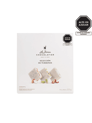 Selección de turrones x 225 g
