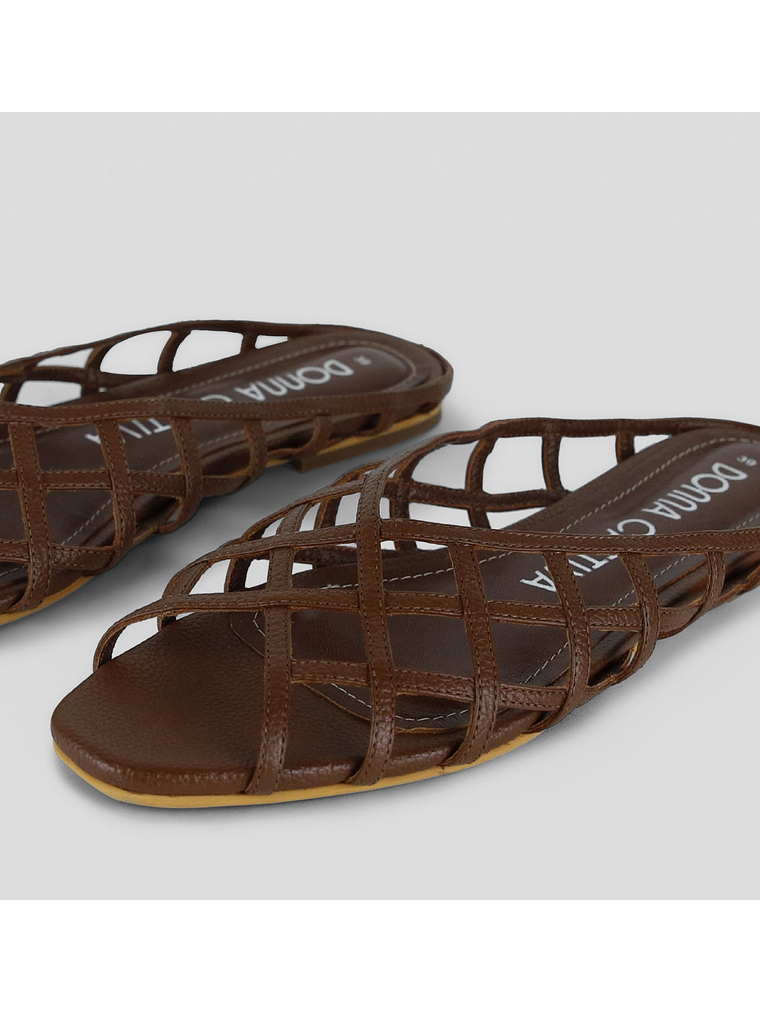 SANDALIA COLEEN - TABACO 5