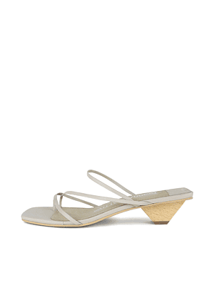 SANDALIA LUA - HUESO