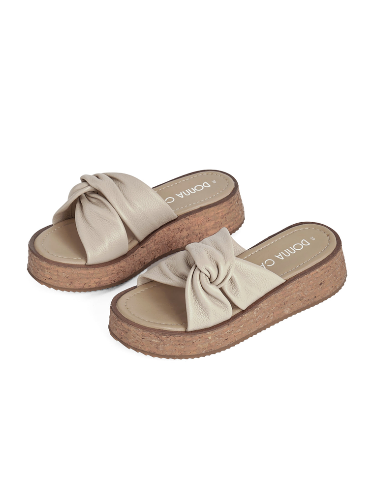 SANDALIA ALME - MARFIL 3