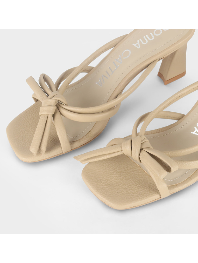 SANDALIA PENNY - VAINILLA 2