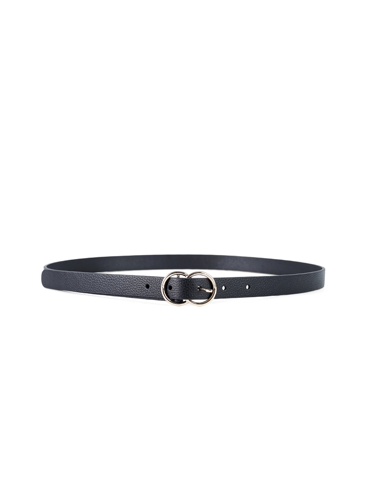 CINTURÓN MINI ENDLESS - NEGRO/DORADO 1