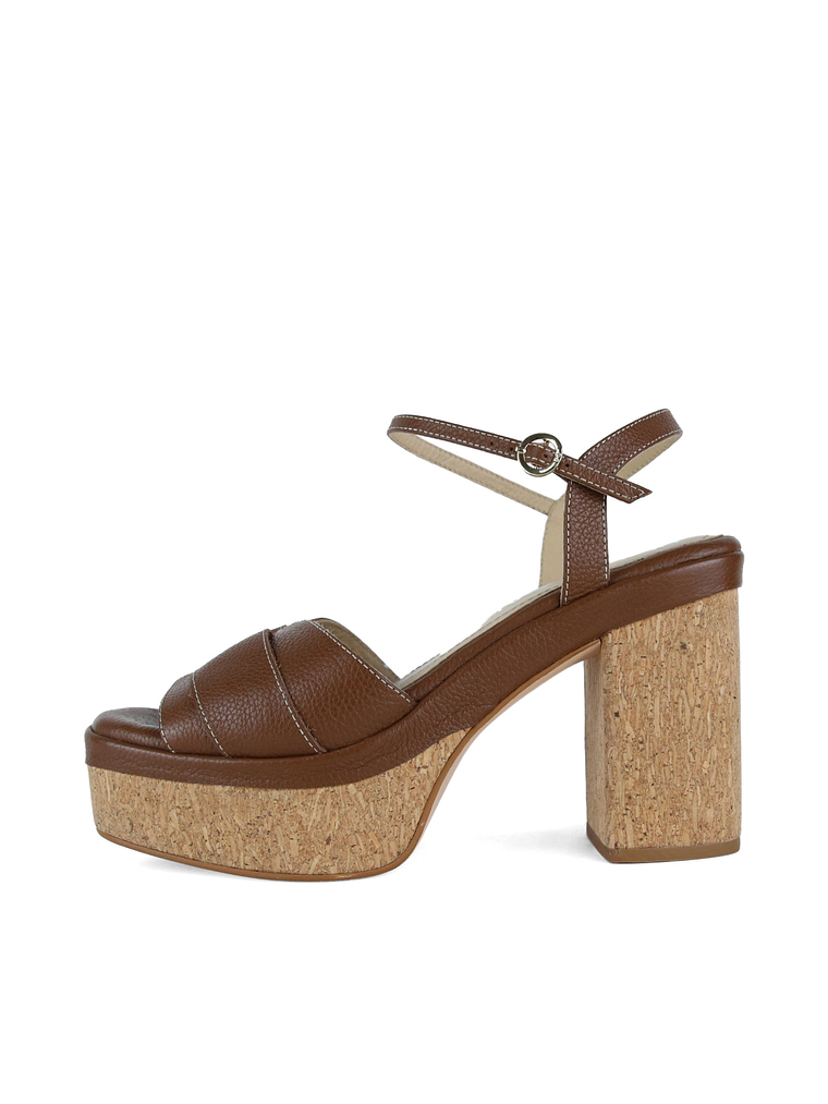 SANDALIA AVRIL - MARRÓN 1