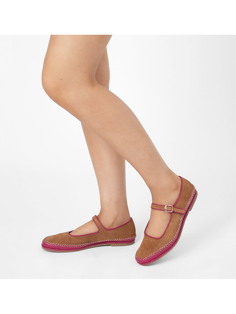 BALERINA MENORCA - CARAMELO 2