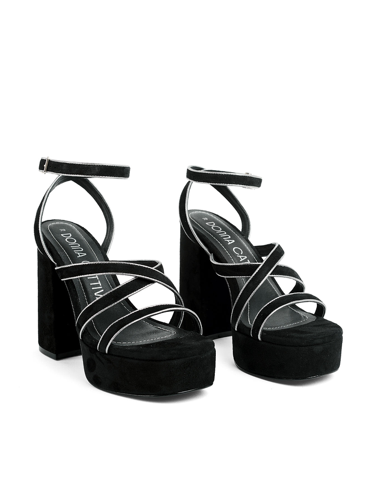 SANDALIA DORIS - NEGRO 2