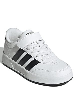 Compra 1 y llévate 2 | Zapatillas Escolares Unisex Niños Adidas Breaknet 3.0 Blanco