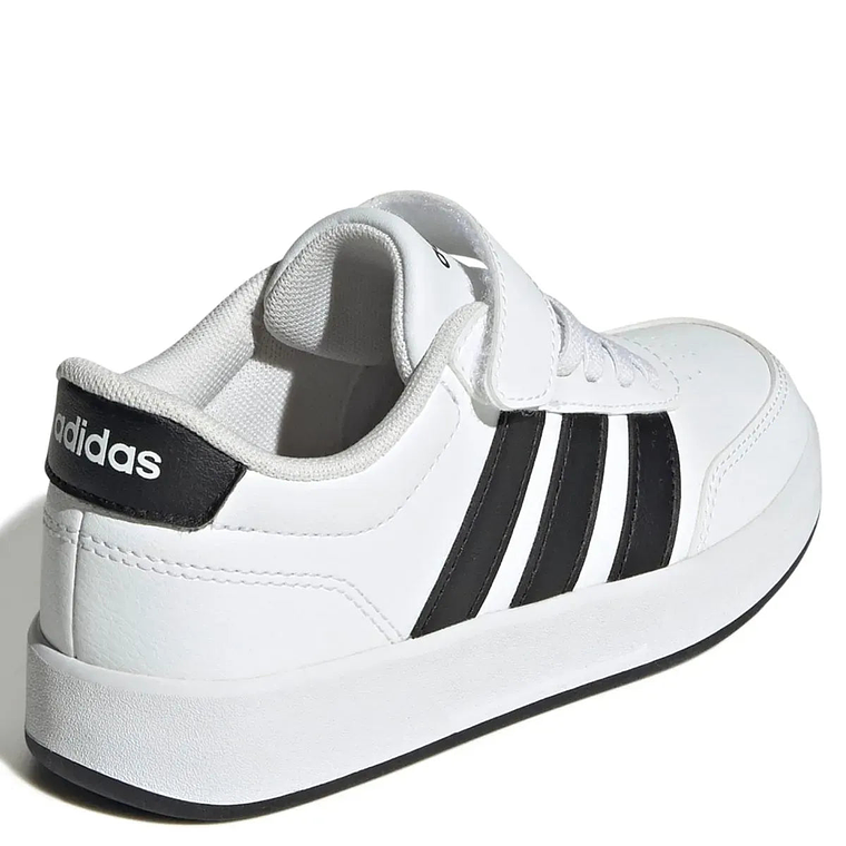 Compra 1 y llévate 2 | Zapatillas Escolares Unisex Niños Adidas Breaknet 3.0 Blanco 3