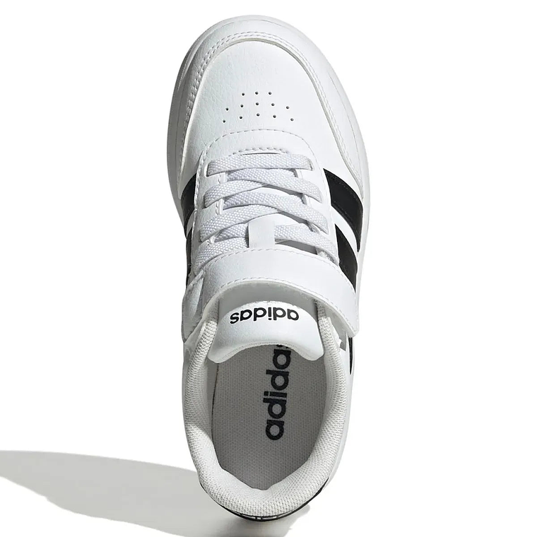 Compra 1 y llévate 2 | Zapatillas Escolares Unisex Niños Adidas Breaknet 3.0 Blanco 4