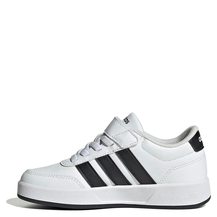 Compra 1 y llévate 2 | Zapatillas Escolares Unisex Niños Adidas Breaknet 3.0 Blanco 5