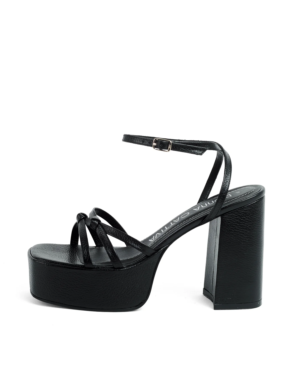 SANDALIA BERTA - NEGRO 1