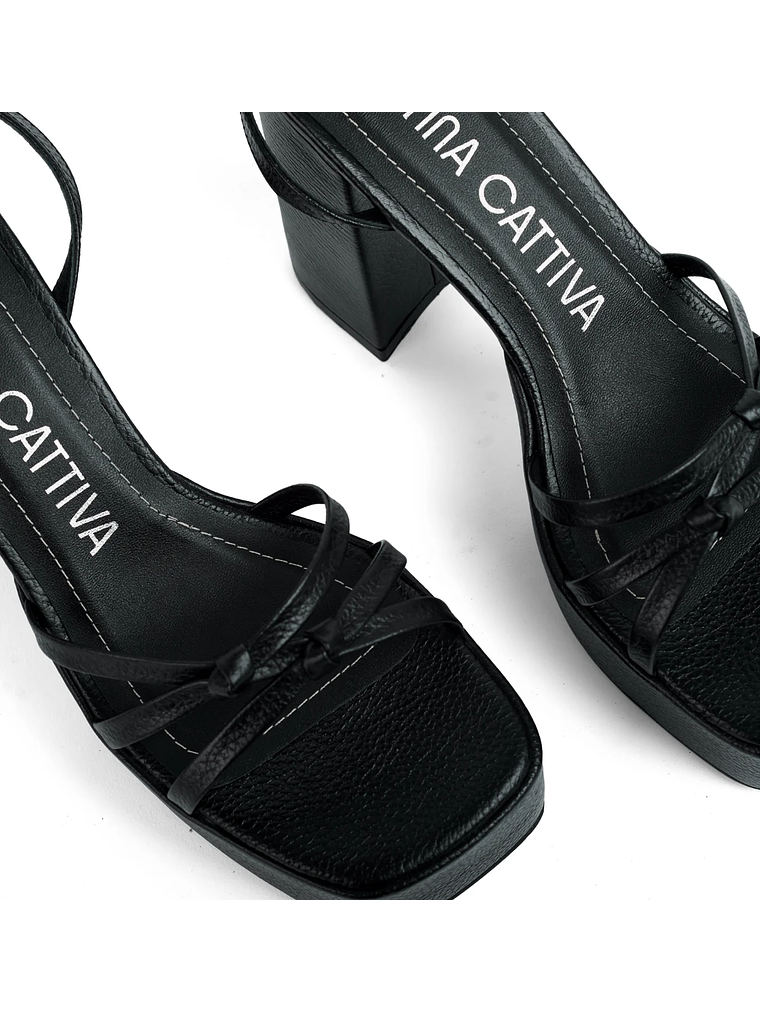 SANDALIA BERTA - NEGRO 5