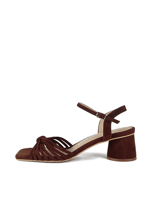 SANDALIA BRUSELAS - MARRÓN