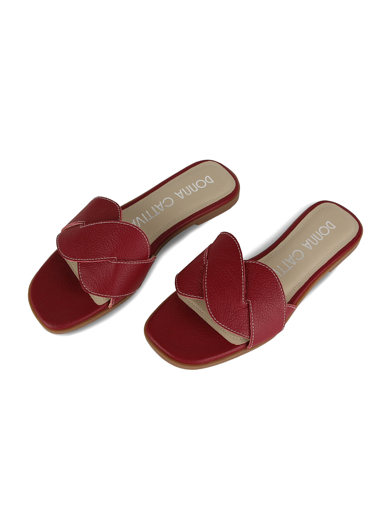 SANDALIA TRENZI - ROJO 3