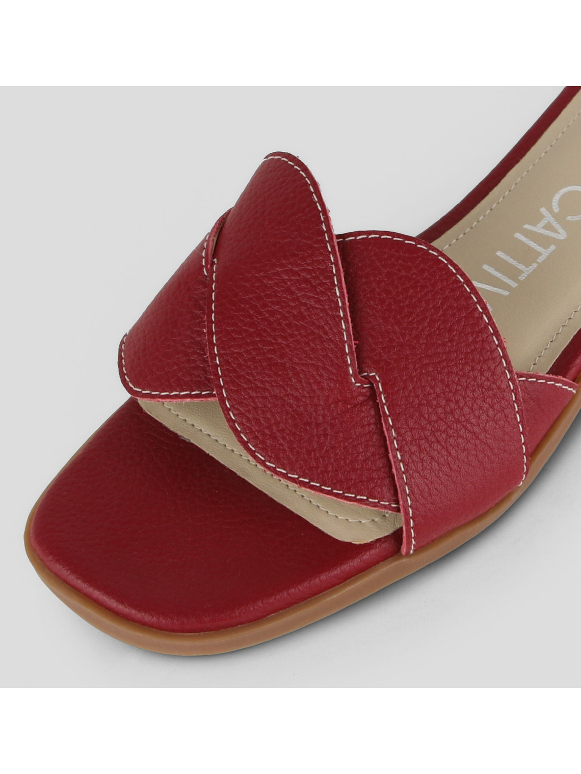 SANDALIA TRENZI - ROJO 5