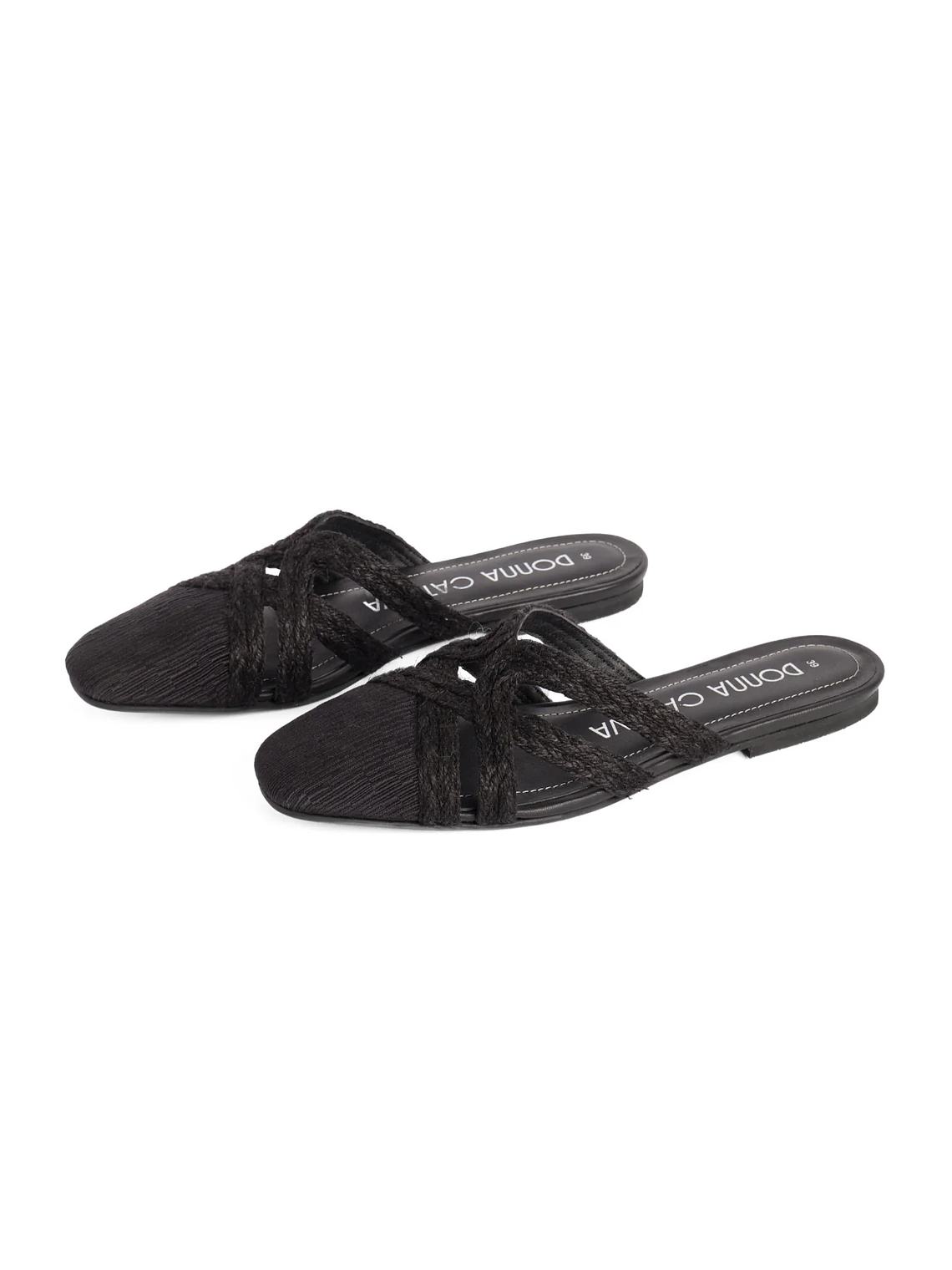 SLIPPER PAMELA - NEGRO 2