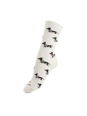 MEDIA LARGA - PERRITOS BEIGE