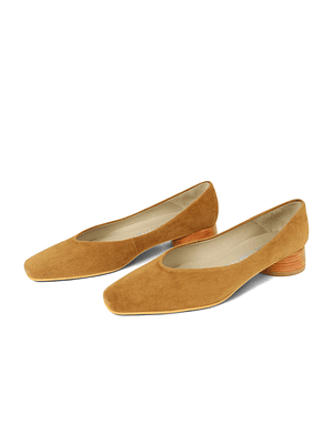 ZAPATO AURELIA - CAMEL GAMUZA