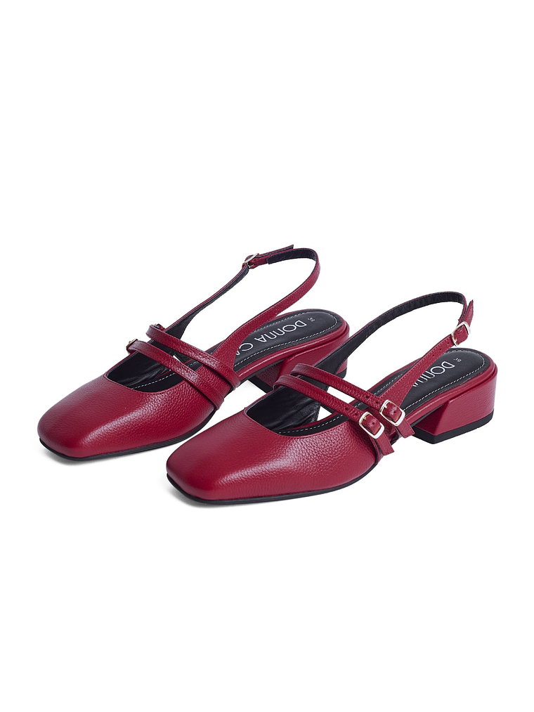 ZAPATO NINA - ROJO 3