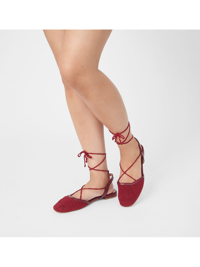 ALPARGATA HOPE - GUINDA 2