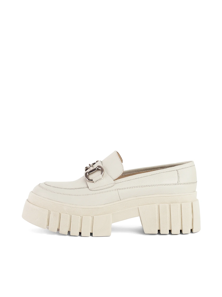 MOCASÍN CECHI - BLANCO/OFF 1