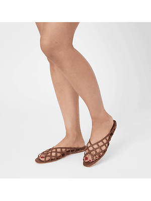 SANDALIA COLEEN - TABACO