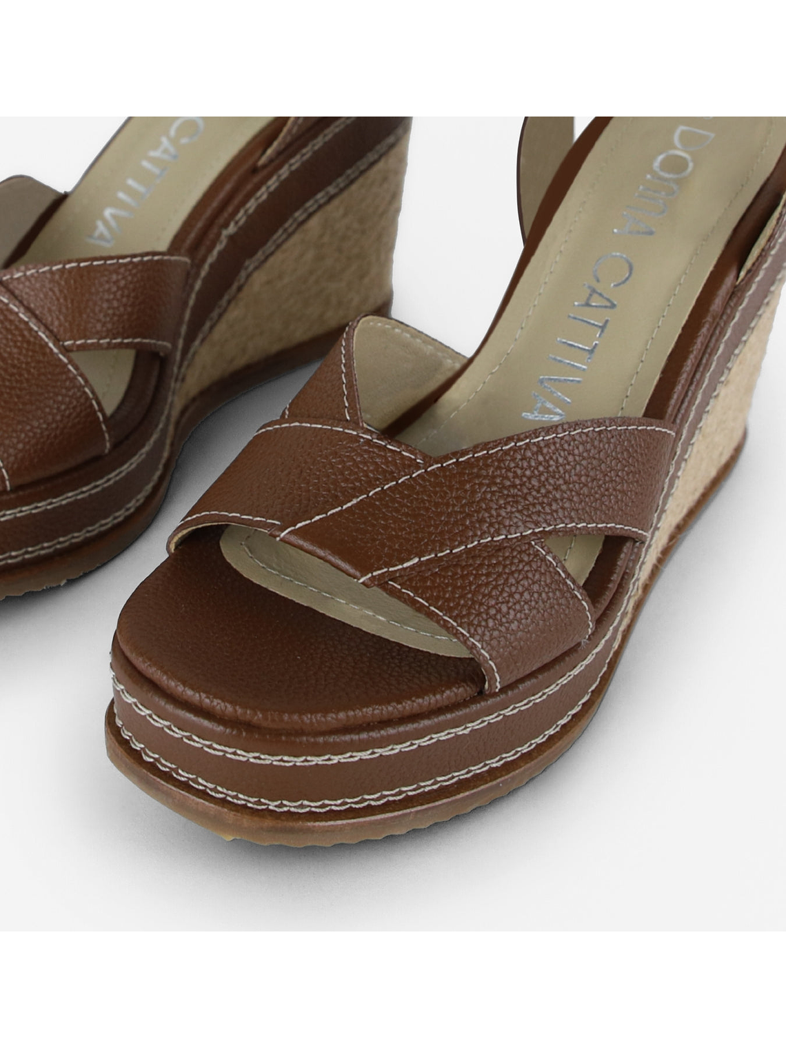 SANDALIA ENERO - TABACO 5