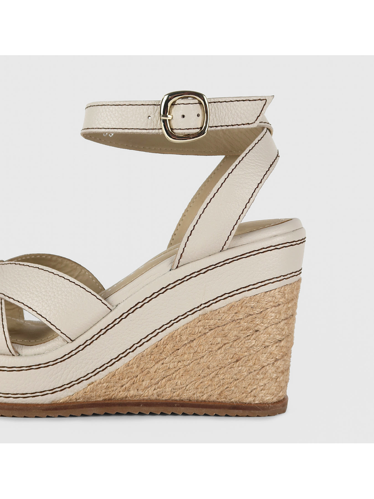 SANDALIA ENERO - VAINILLA 2