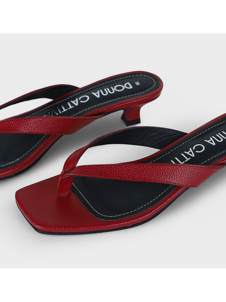 SANDALIA FRESA - ROJO 5