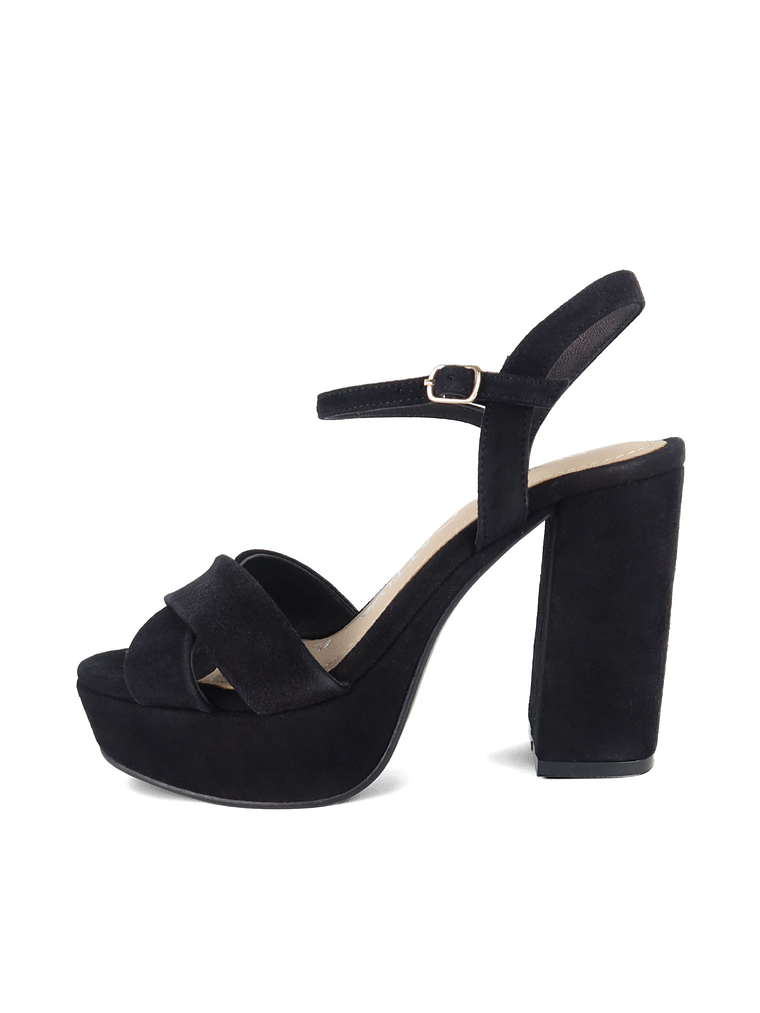 SANDALIA DESIRE - NEGRO GAMUZA 1