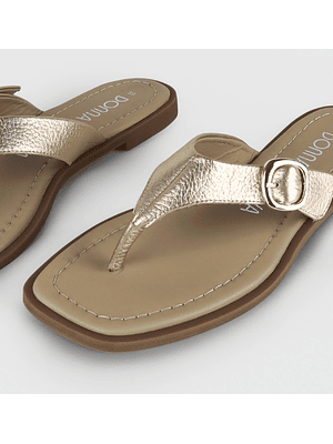 SANDALIA MILE - DORADO