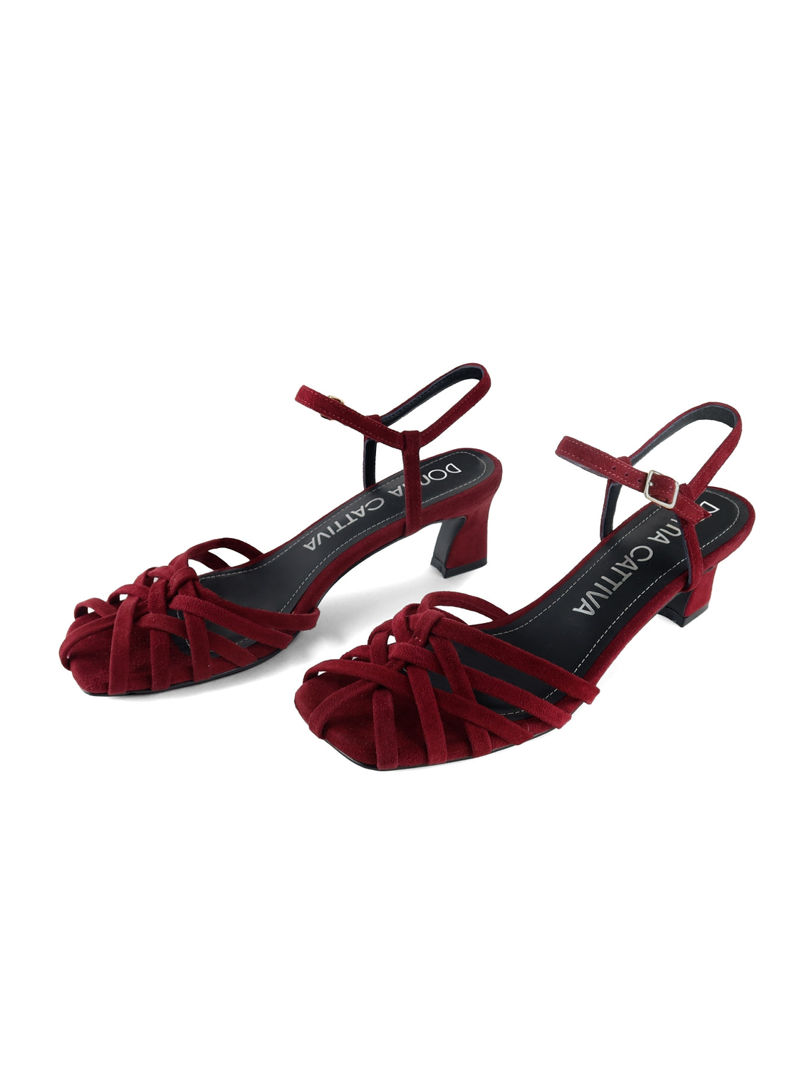 SANDALIA ROMA - GUINDA 2