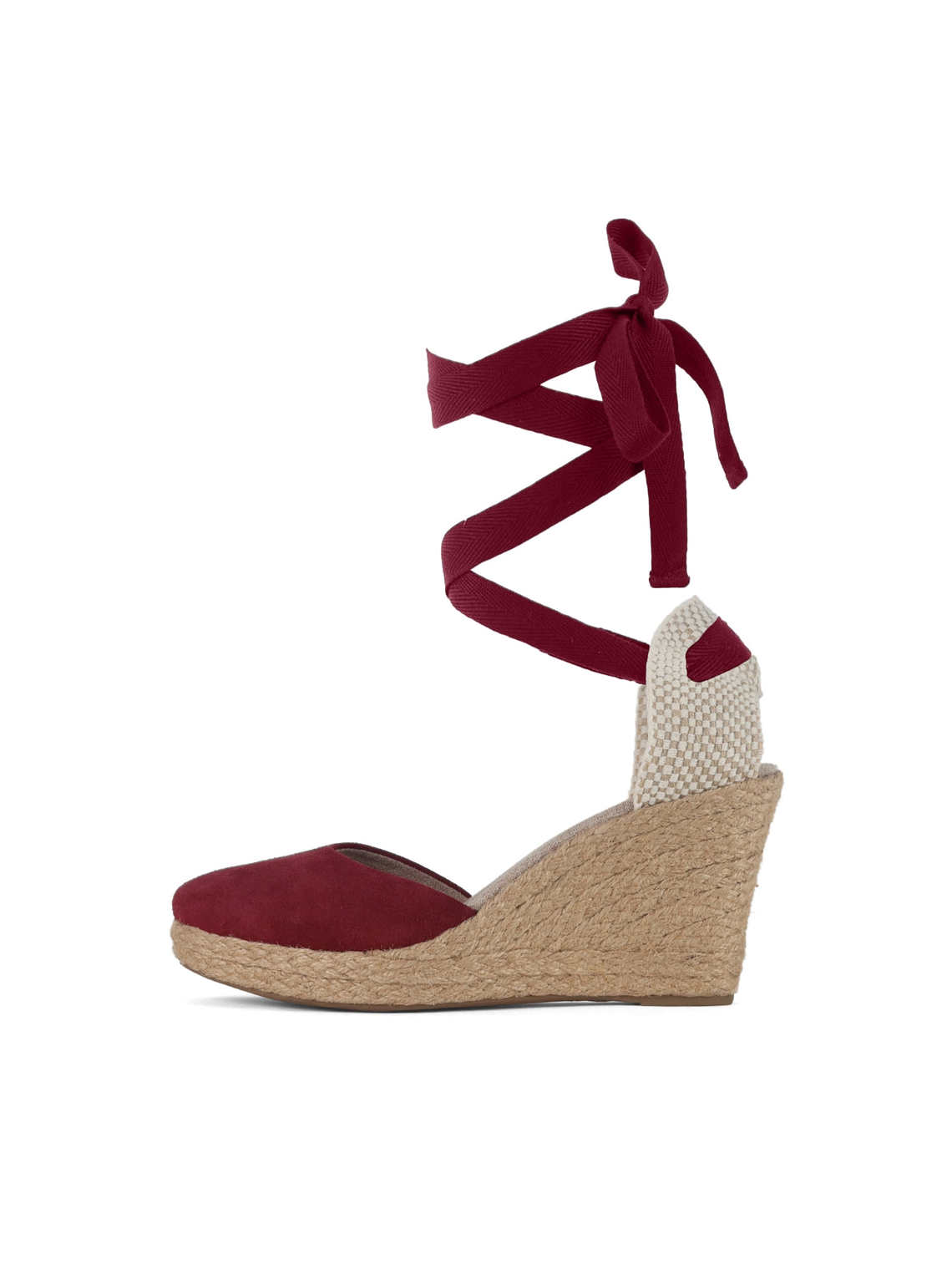 ALPARGATA TABI - GUINDA 1