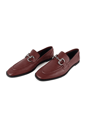 MOCASÍN ELBA - GUINDA