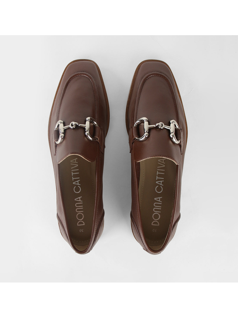 MOCASÍN ELBA - MARRÓN 3