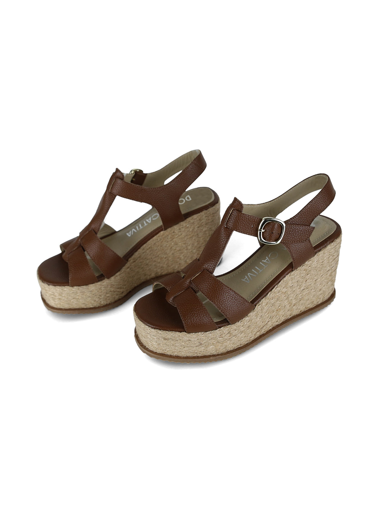 SANDALIA JIMENA - TABACO 5