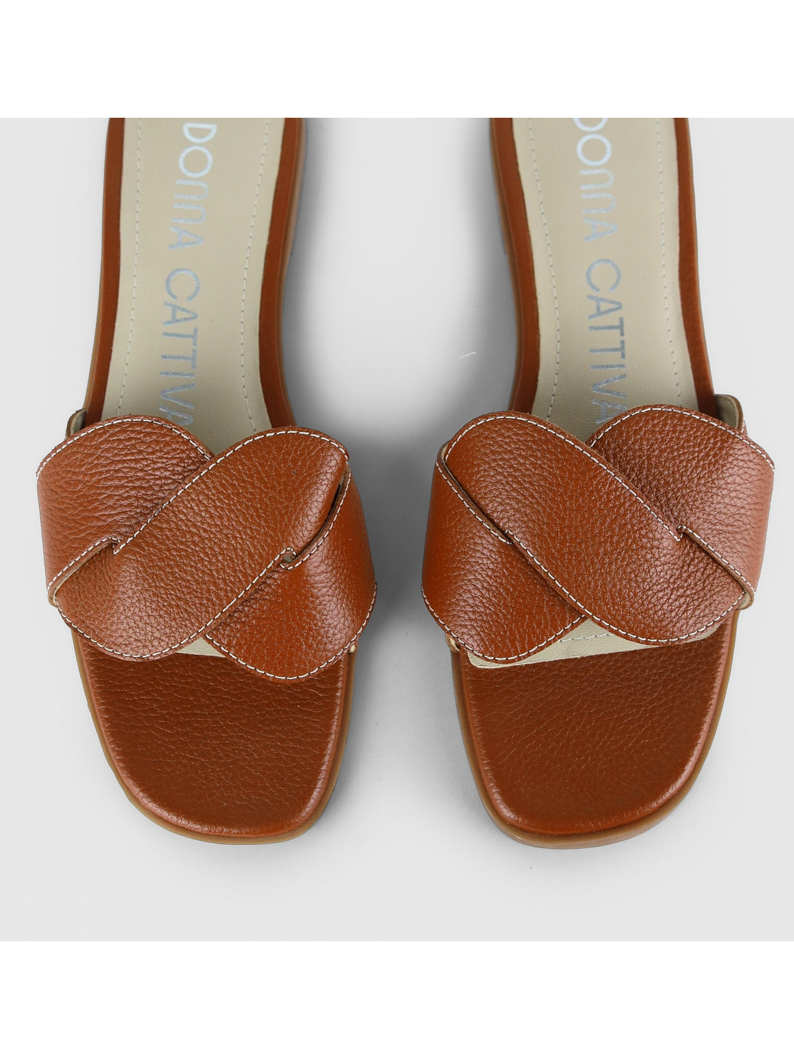 SANDALIA TRENZI - CAMEL 5