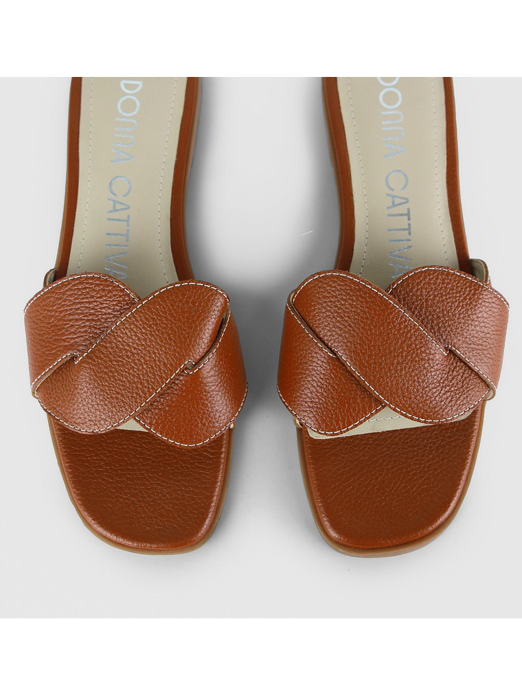 SANDALIA TRENZI - CAMEL 5