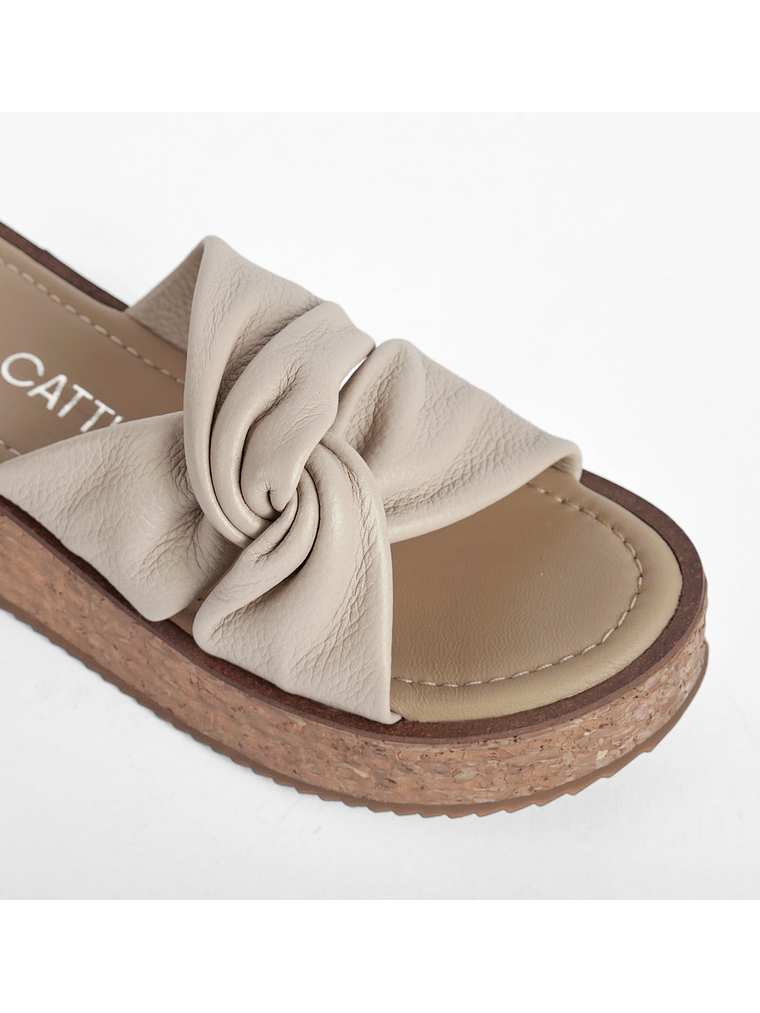 SANDALIA ALME - MARFIL 5