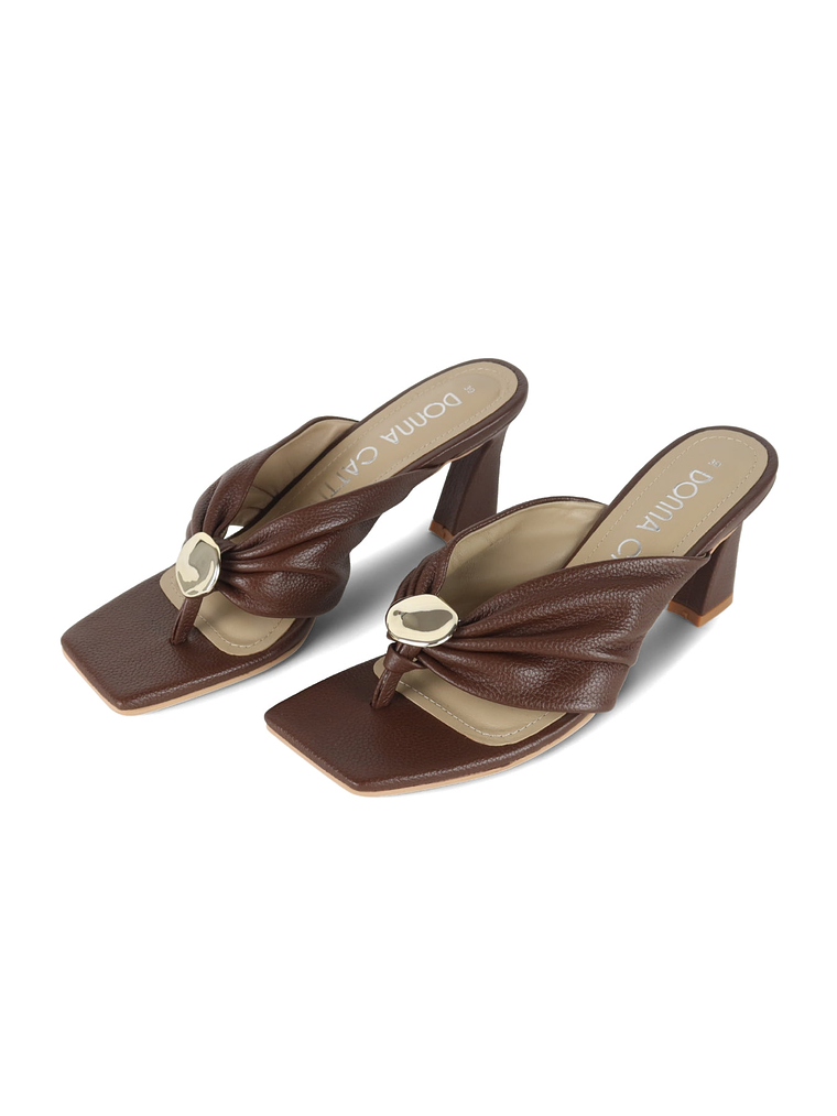 SANDALIA ALON - MARRÓN 2